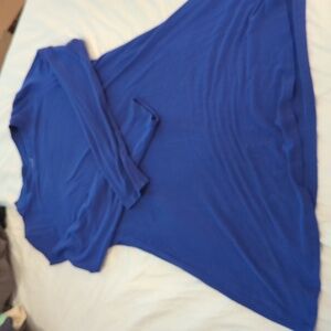 Eileen Fisher Royal Blue Swing Dress